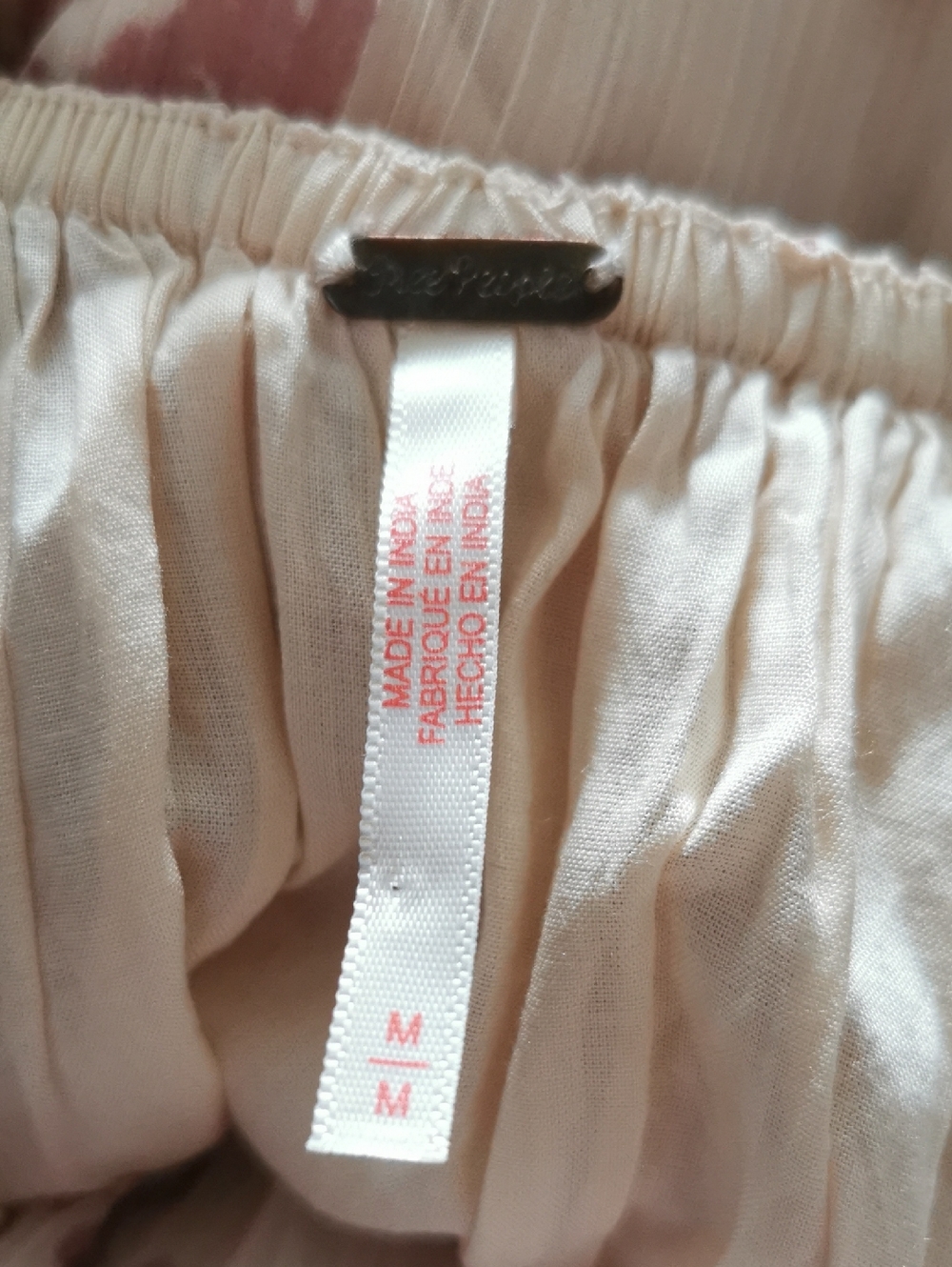 Free People In the Garden Julianna Maxi size M Rose - Picture 12 of 12
